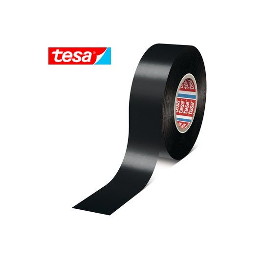 tesa izolācijas lente PVH melna 19mm x 33m